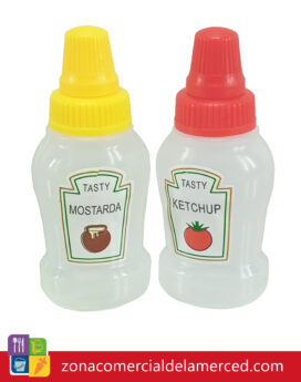 BOTELLITAS CATSUP Y MIEL