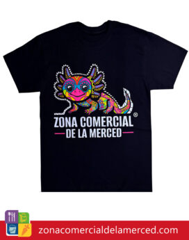 Playera Zona Comercial de La Merced Ajolote Escamas