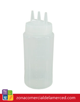 Botella para Condimento de 3 Orificios